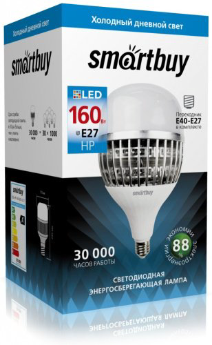 Лампочка Smartbuy SBL-HP-160-65K-E27 160W E27 1 шт купить,NaN