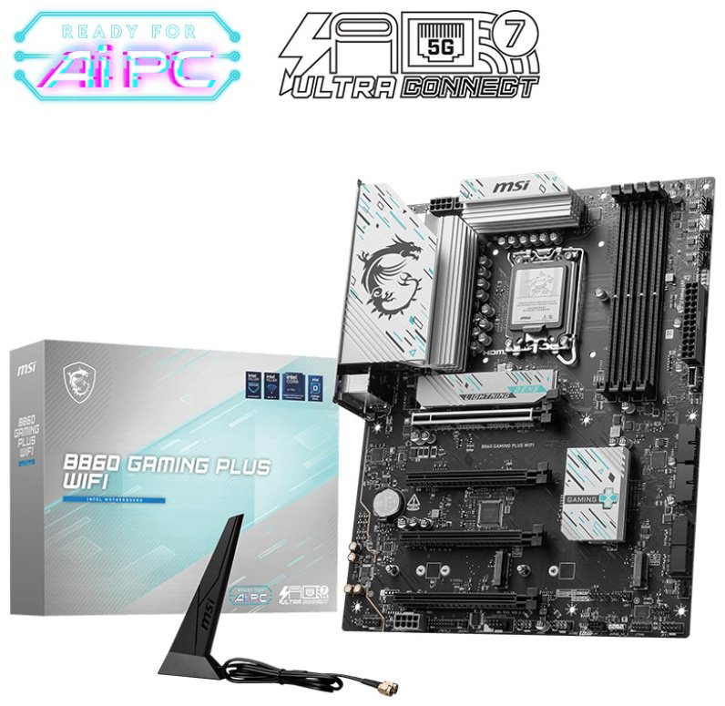 Материнская плата MSI B860 GAMING PLUS WIFI купить,167343