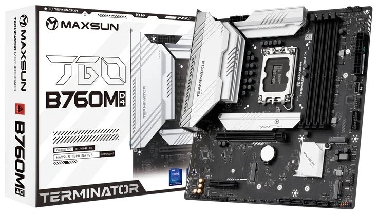 Материнская плата MAXSUN Terminator B760M D4