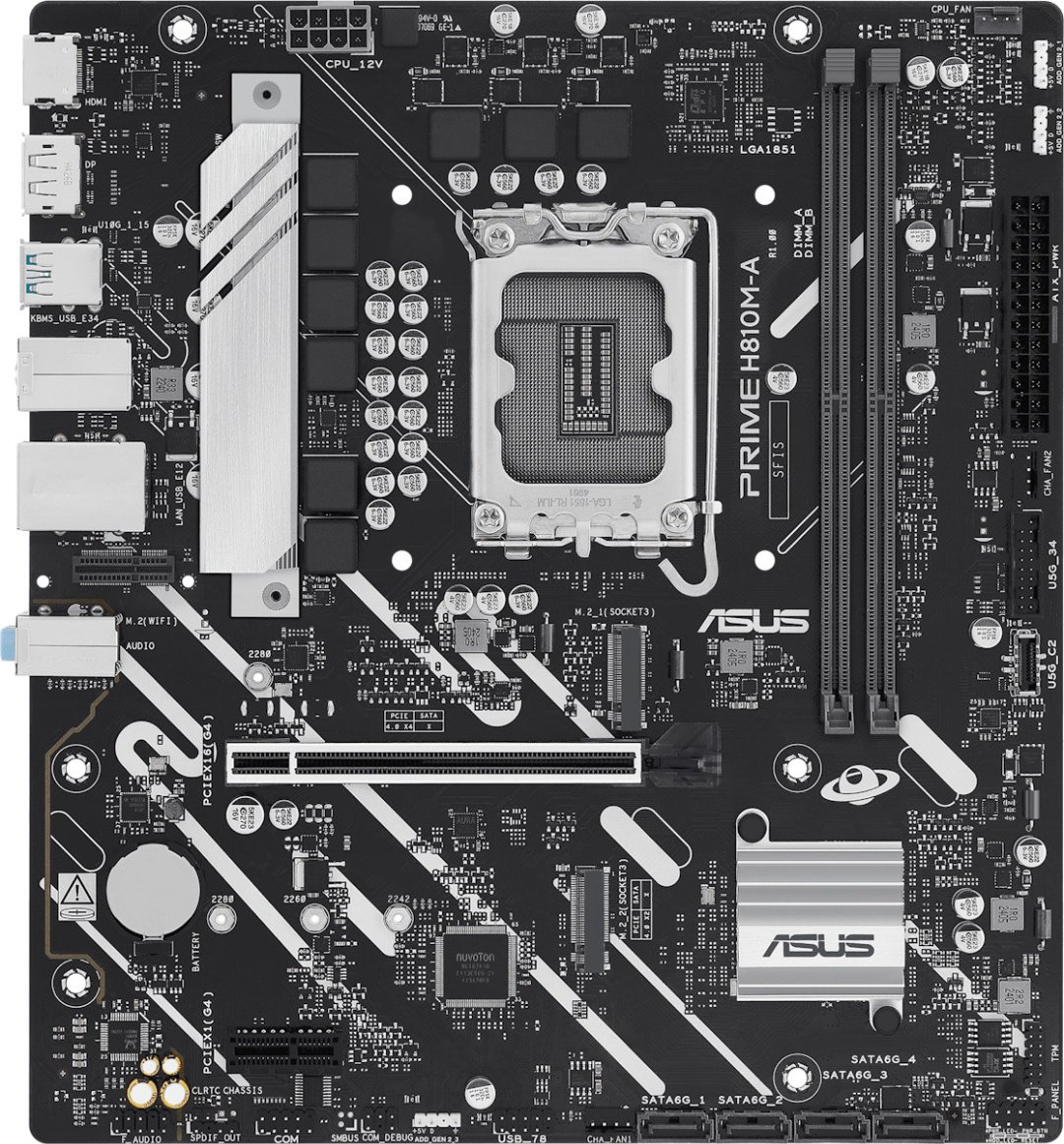 Материнская плата ASUS PRIME H810M-A-CSM