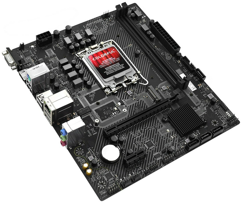 Материнская плата Colorful H610M-E M.2 V20