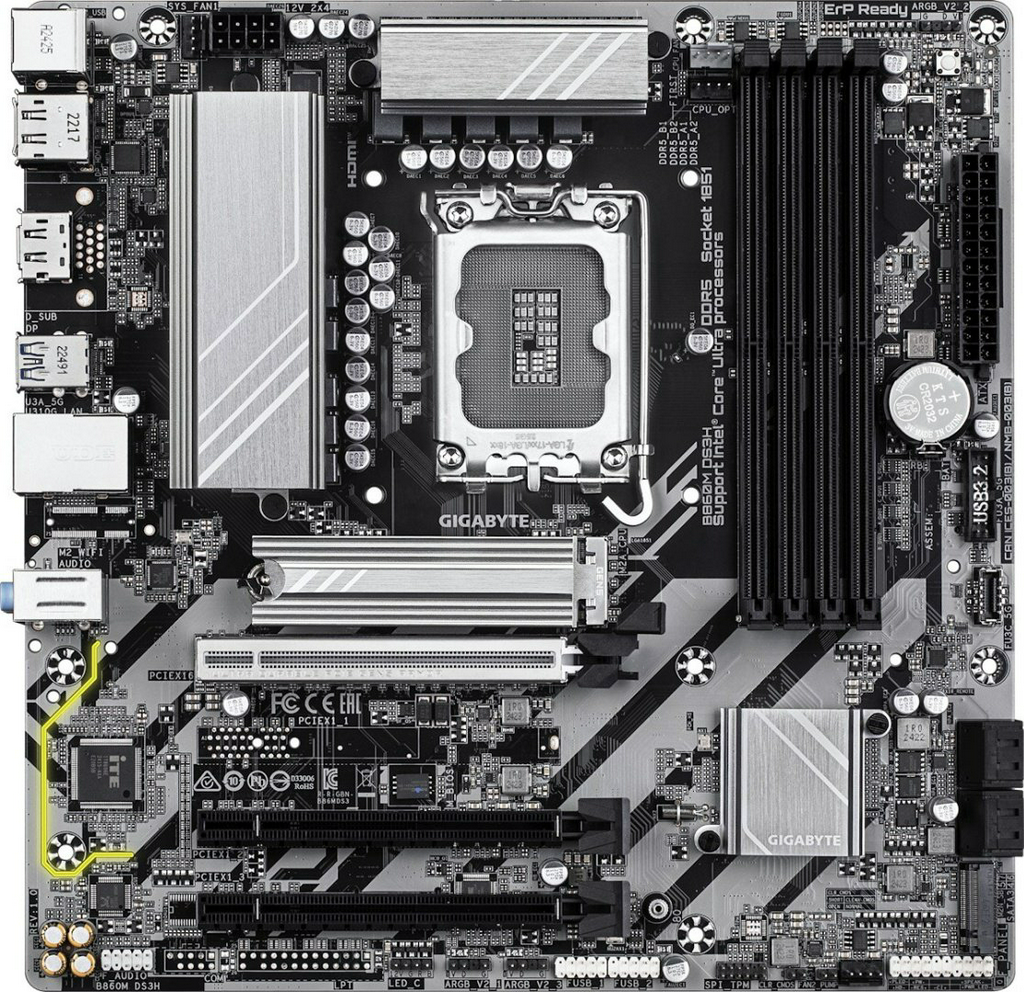 Материнская плата GIGABYTE B860M DS3H