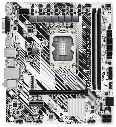 Материнская плата ASRock H610M-HDV/M.2+ D5