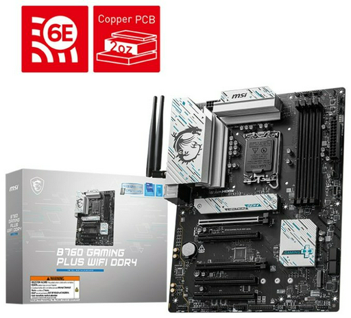 Материнская плата MSI B760 GAMING PLUS WIFI DDR4