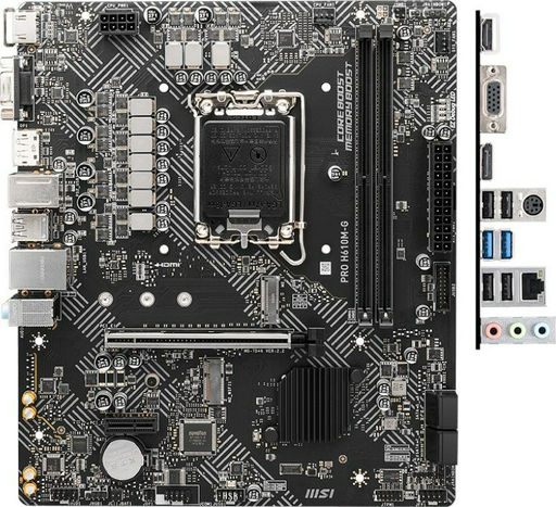 Материнская плата MSI PRO H610M-G DDR5
