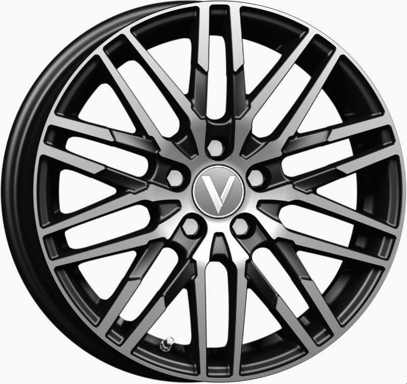 Carwel 229 6x16/5x114.3 D67.1 ET48 4 диска черный, серебристый купить,NaN