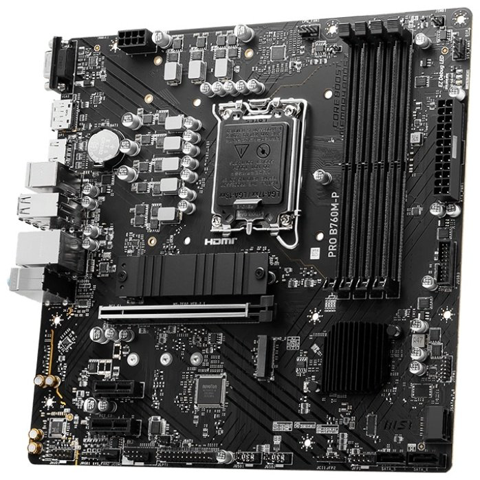 Материнская плата MSI PRO B760M-P купить,57729
