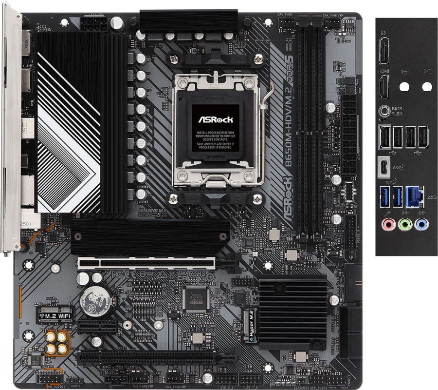 Материнская плата ASRock B650M-HDV/M.2 DDR5 купить,NaN