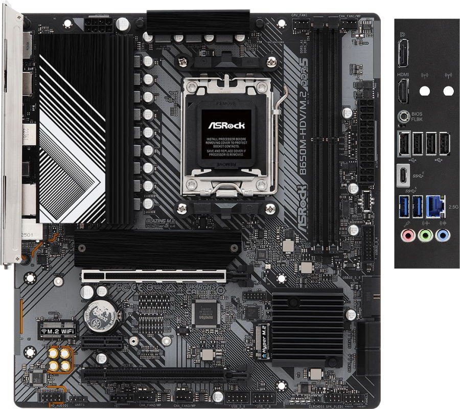 Материнская плата ASRock B650M-HDV/M.2 DDR5 купить,NaN