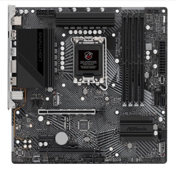Материнская плата ASRock Z790M PG Lightning/D4 купить,NaN