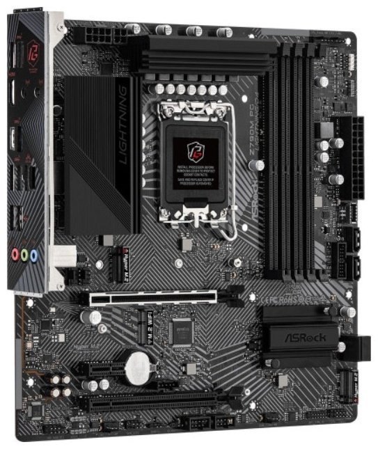 Материнская плата ASRock Z790M PG Lightning/D4 купить,NaN