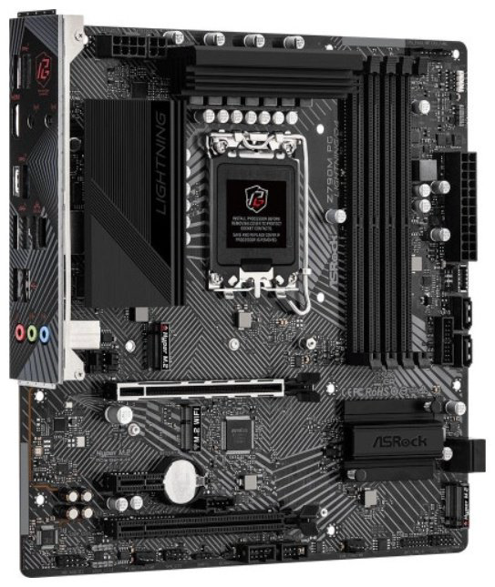 Материнская плата ASRock Z790M PG Lightning/D4 купить,NaN