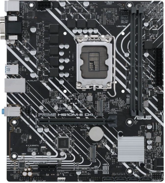 Материнская плата ASUS PRIME H610M-E D4-CSM