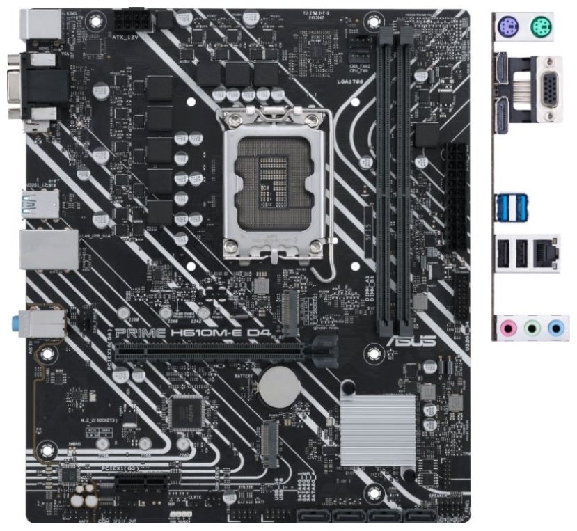Материнская плата ASUS PRIME H610M-E D4-CSM