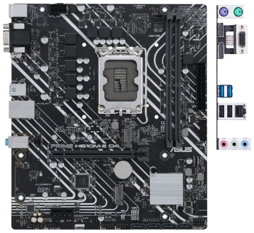 Материнская плата ASUS PRIME H610M-E D4-CSM - ForteMarket Материнская плата ASUS PRIME H610M-E D4-CSM купить,60644