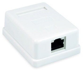 Компьютерная розетка (RJ45) SHIP SHIP A169, белый