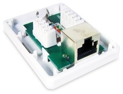 Компьютерная розетка (RJ45) SHIP SHIP A169, белый
