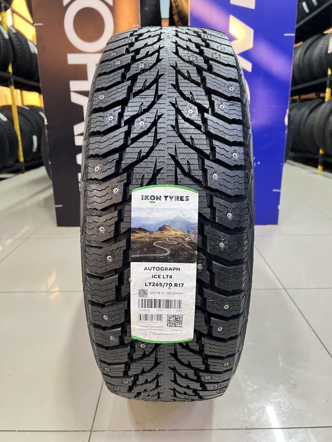 Ikon Tyres (Nokian) 2026 Autograph Ice LT4 265/70 R17 121 Q с шипами купить,NaN
