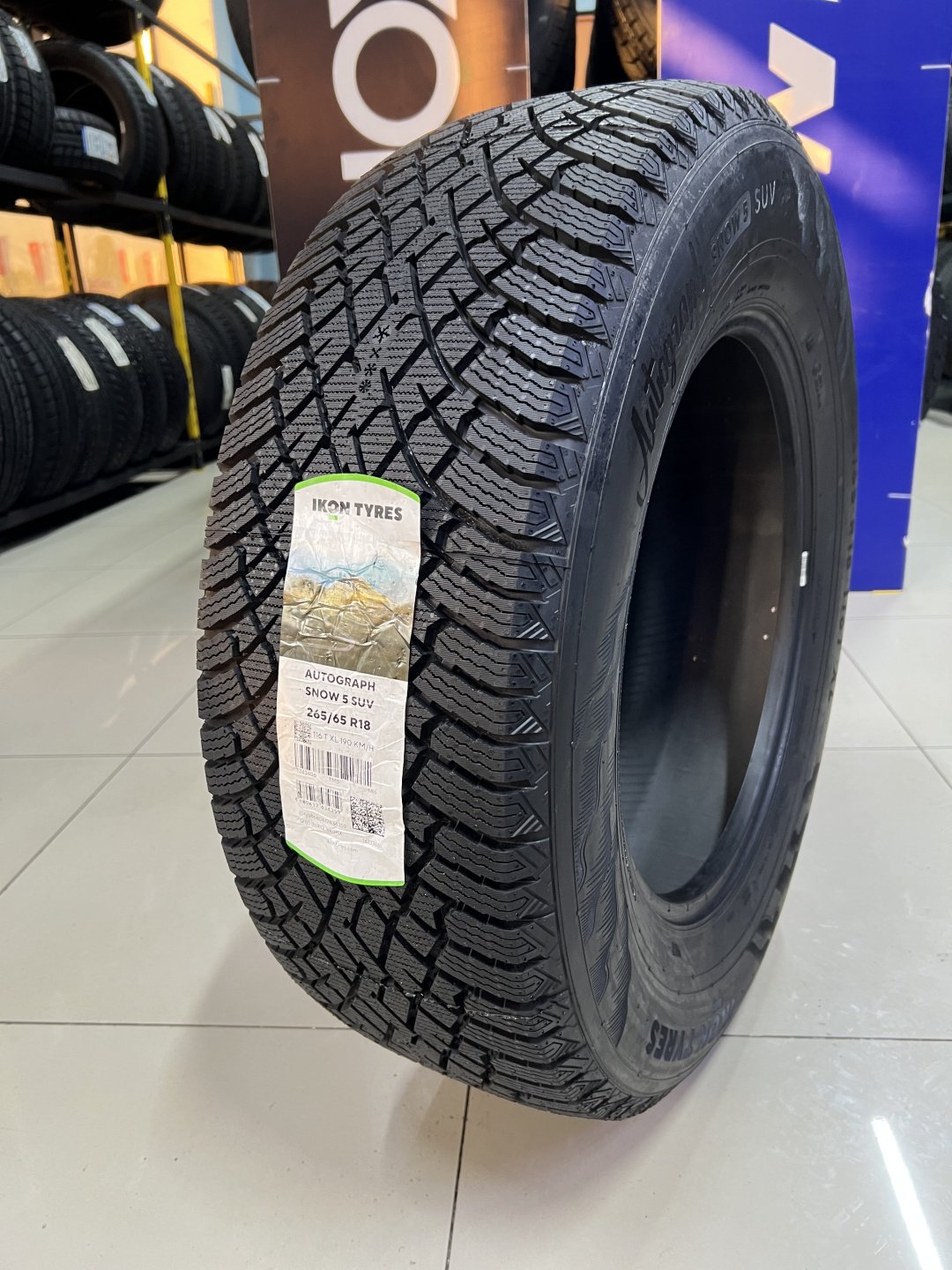 Ikon Tyres (Nokian) 2026 Autograph Snow 5 SUV 265/65 R18 116 T без шипов купить,NaN