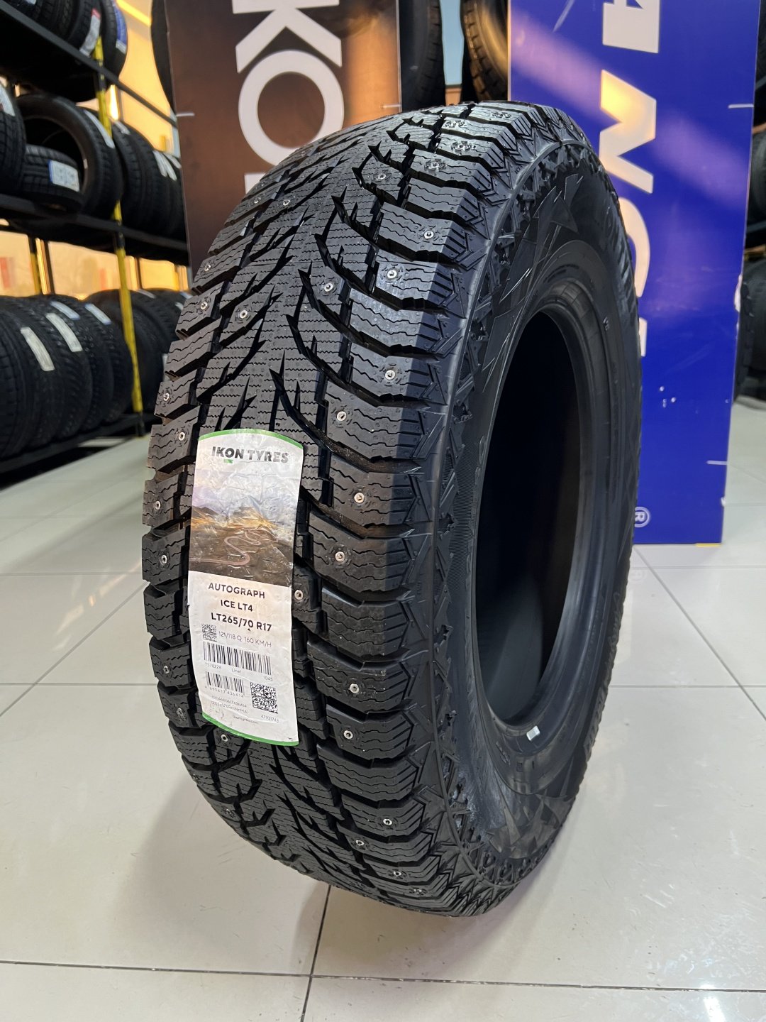 Ikon Tyres (Nokian) 2026 Autograph Ice LT4 265/70 R17 121 Q с шипами купить,NaN