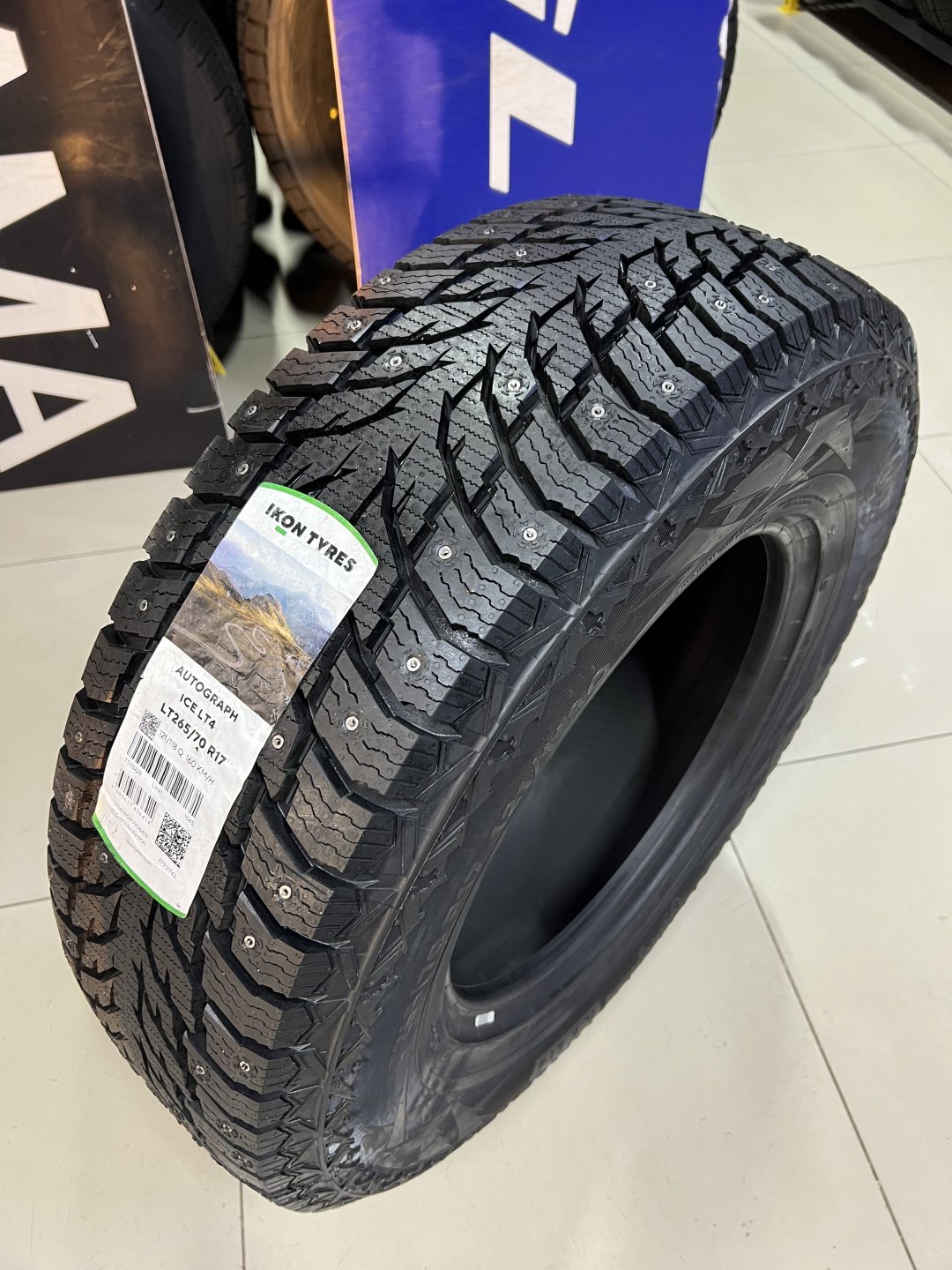 Ikon Tyres (Nokian) 2026 Autograph Ice LT4 265/70 R17 121 Q с шипами купить,NaN