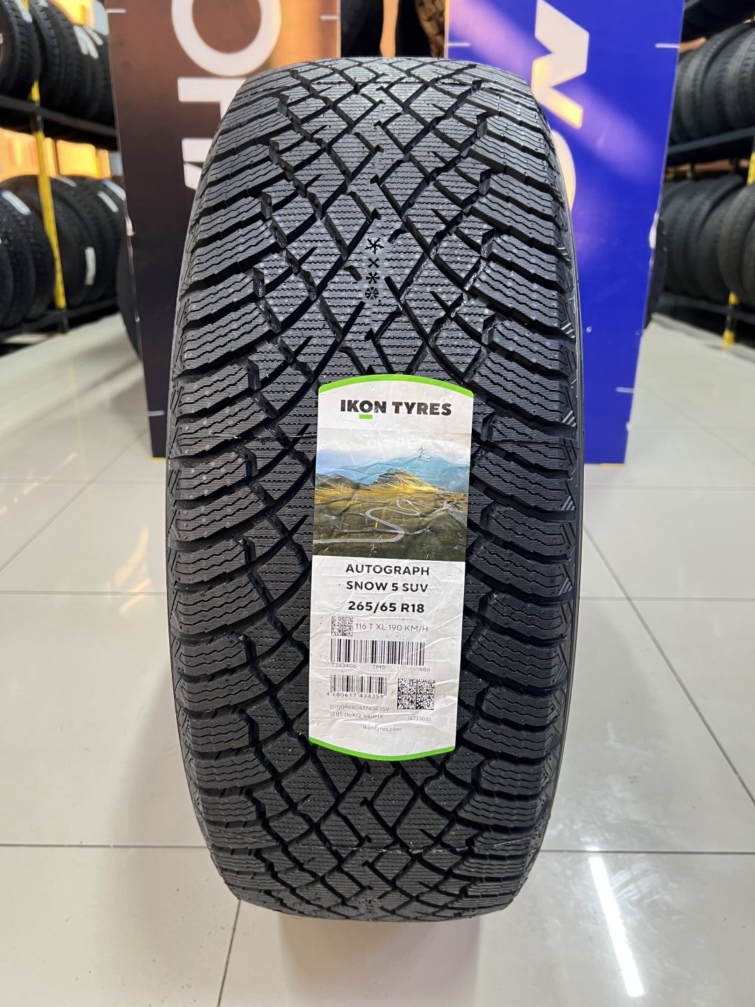 Ikon Tyres (Nokian) 2026 Autograph Snow 5 SUV 265/65 R18 116 T без шипов купить,NaN