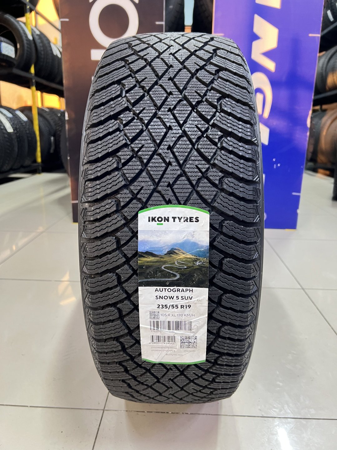 Ikon Tyres (Nokian) 2026 Autograph Snow 5 SUV 235/55 R19 105 R без шипов купить,NaN