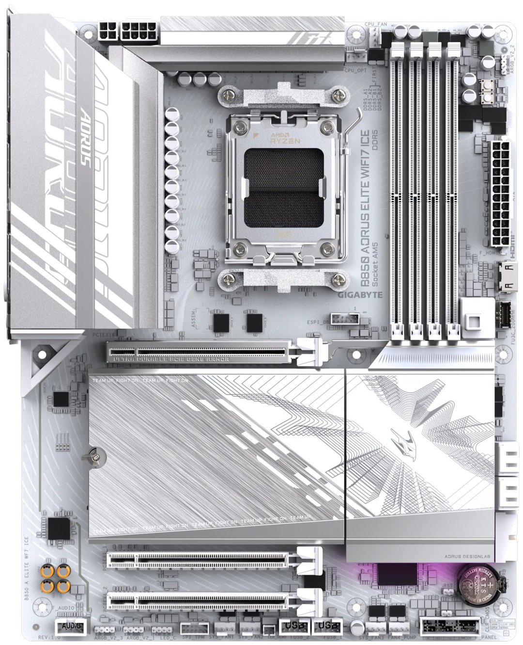 Материнская плата GIGABYTE B850 AORUS ELITE WIFI7 ICE купить,NaN