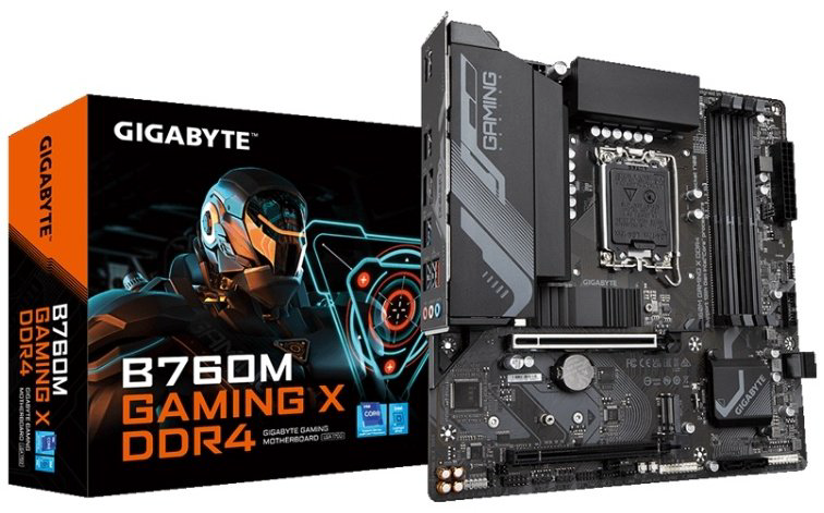 Материнская плата GIGABYTE B760M Gaming X DDR4 купить,NaN