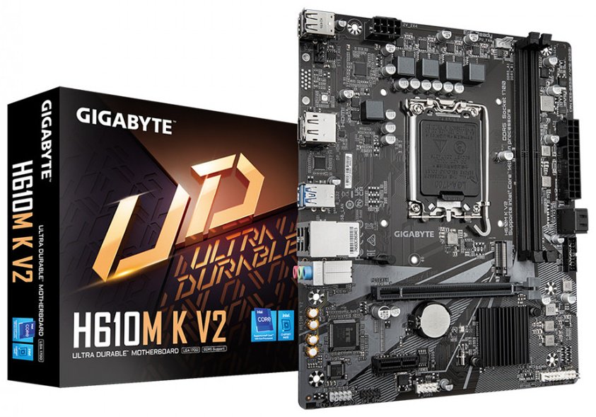 Материнская плата GIGABYTE H610M K V2 - ForteMarket Материнская плата GIGABYTE H610M K V2 купить,43690