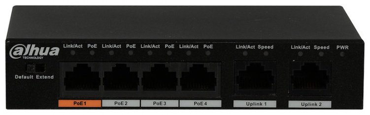 Коммутатор Dahua DH-PFS3006-4ET-60 купить,28760