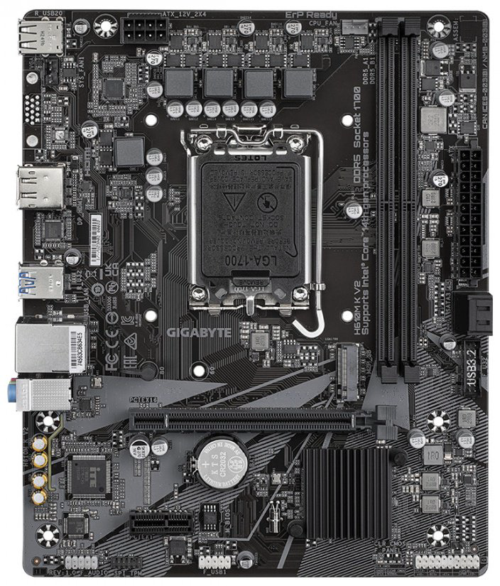 Материнская плата GIGABYTE H610M K V2 - ForteMarket Материнская плата GIGABYTE H610M K V2 купить,43690