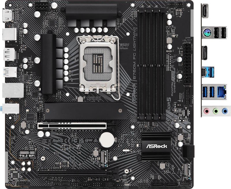 Материнская плата ASRock B760M PG Lightning купить,NaN