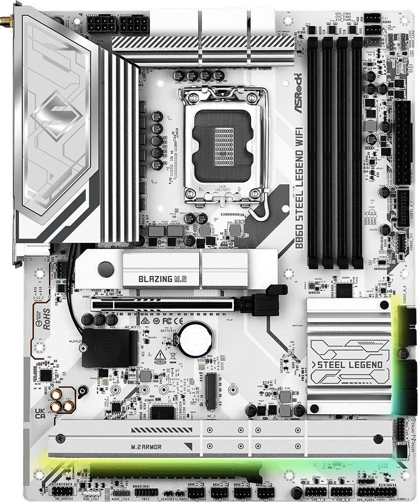 Материнская плата ASRock B860 STEEL LEGEND WIFI купить,NaN