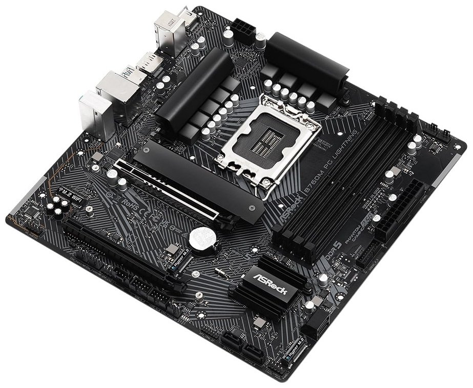 Материнская плата ASRock B760M PG Lightning купить,NaN