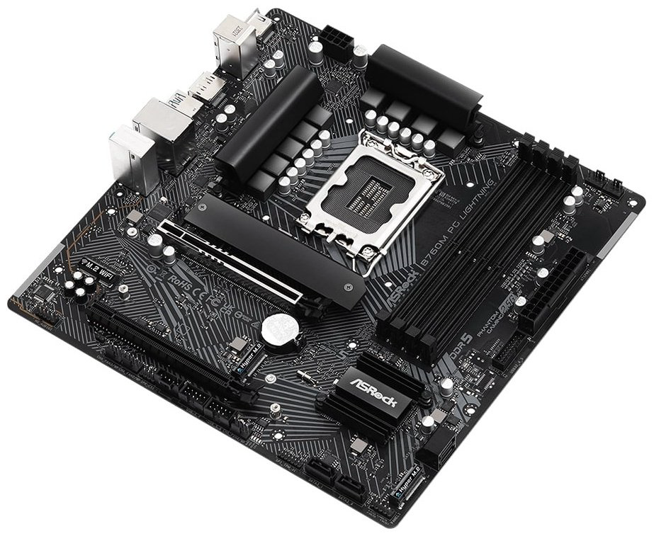 Материнская плата ASRock B760M PG Lightning купить,NaN