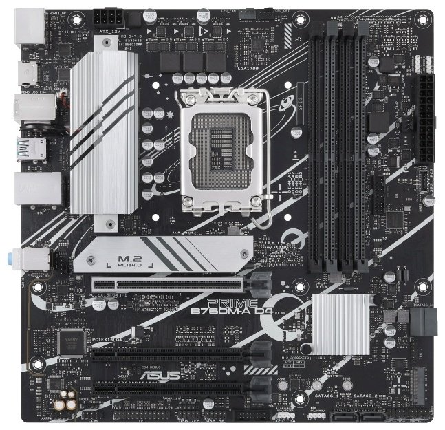 Материнская плата ASUS PRIME B760M-A D4 купить,NaN