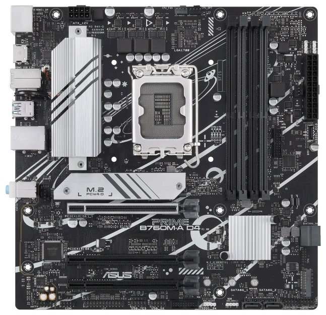 Материнская плата ASUS PRIME B760M-A D4 купить,NaN