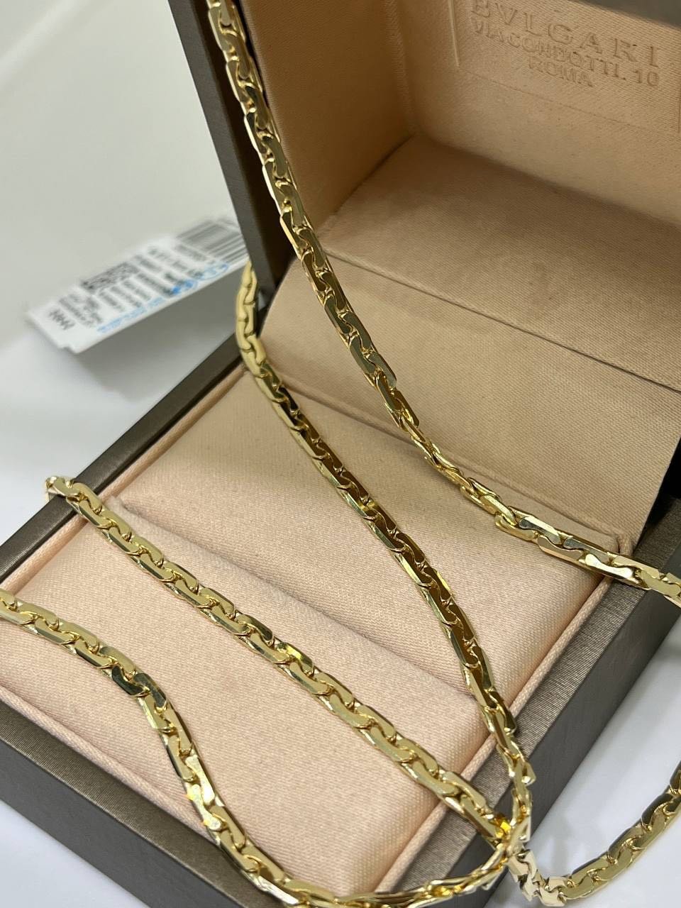 Цепь Exclusive Gold Aij370 длина 55 см, вес 16.51 г золото, плетение якорное