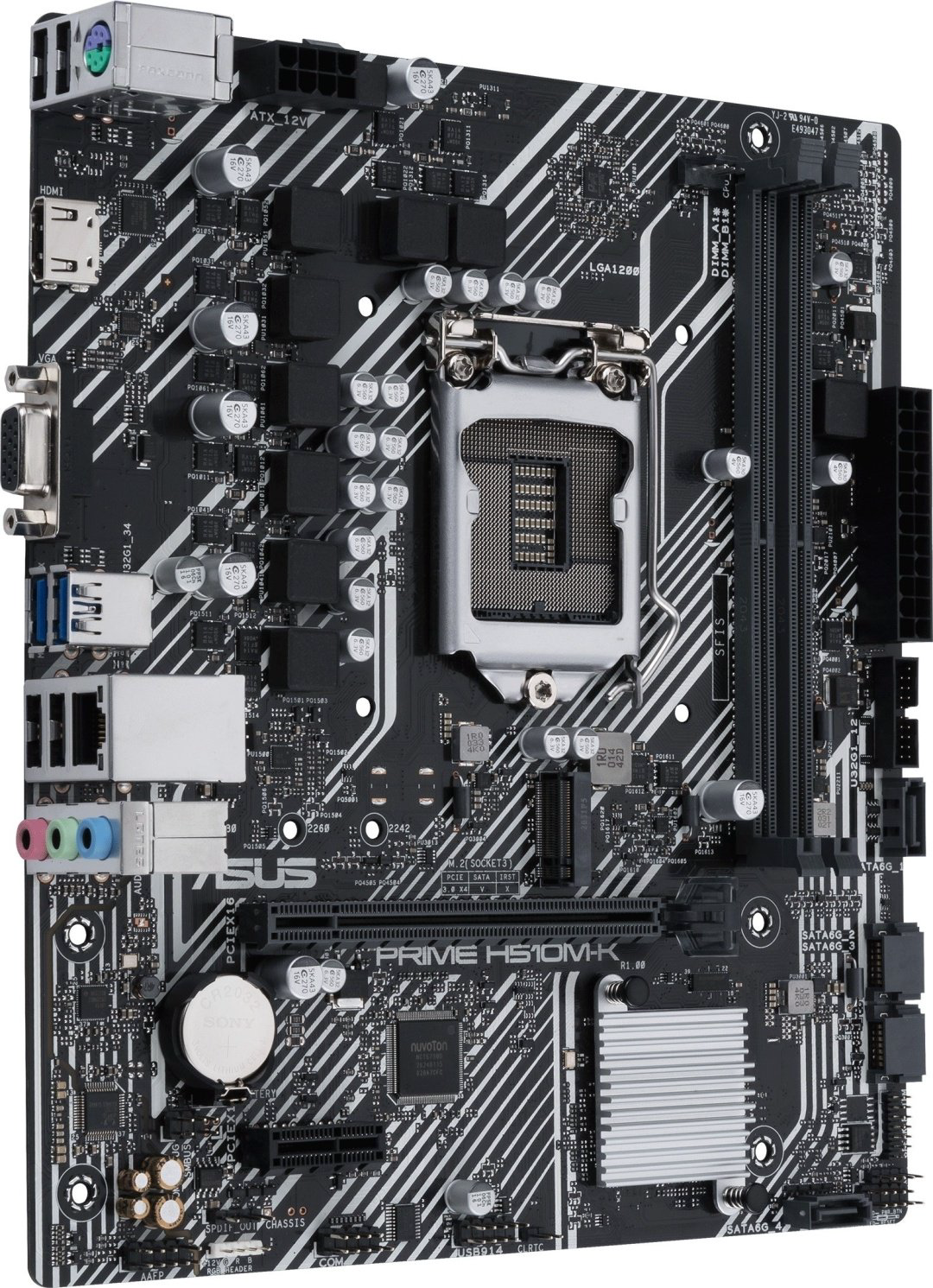 Материнская плата ASUS PRIME H510M-K купить,NaN