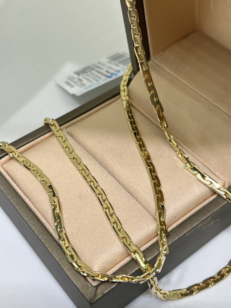 Цепь Exclusive Gold Aij370 длина 55 см, вес 16.51 г золото, плетение якорное