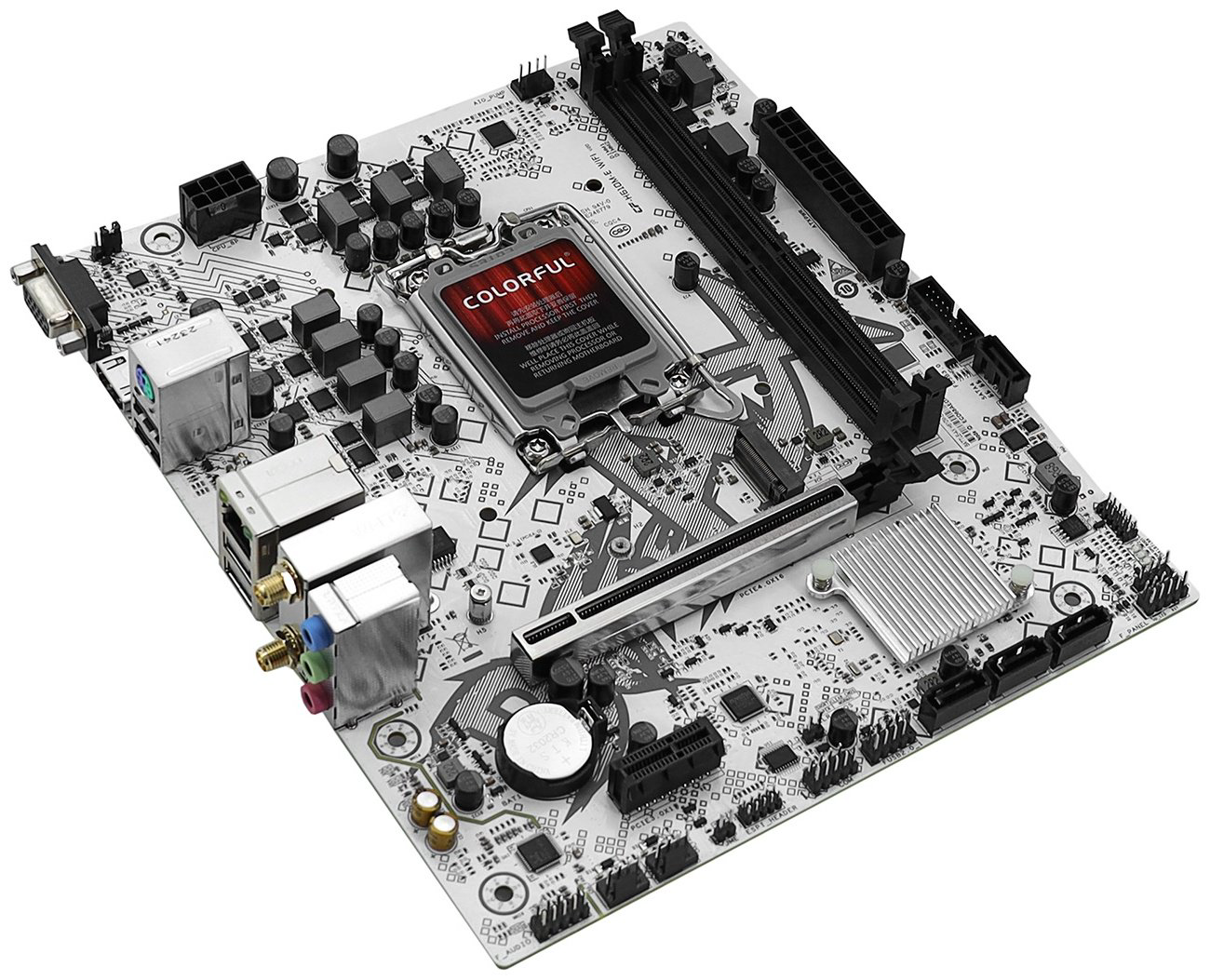 Материнская плата Colorful BATTLE-AX H610M-E WIFI V20