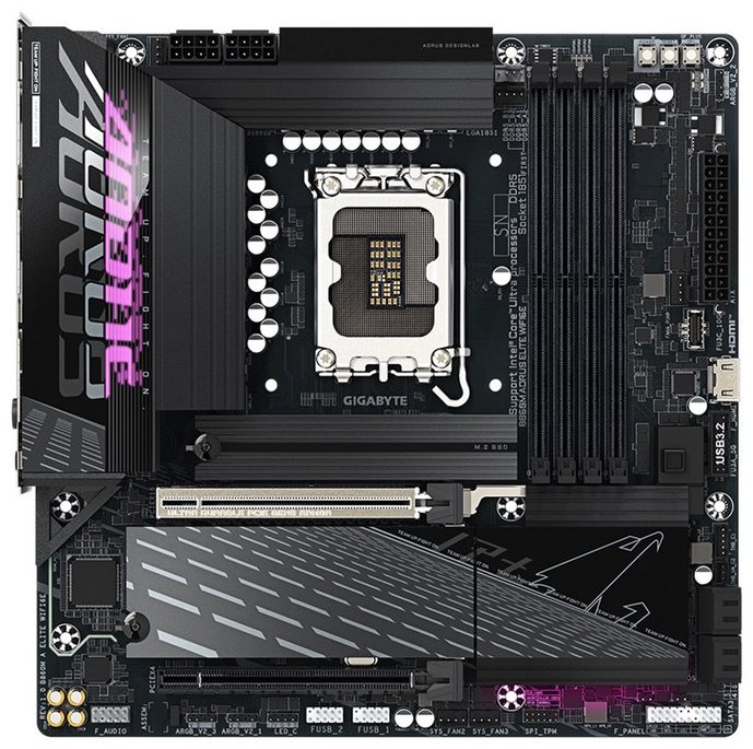 Материнская плата GIGABYTE B860M AORUS ELITE WIFI6E (REV1.0) купить,NaN