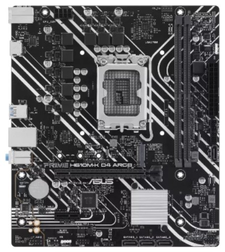 Материнская плата ASUS PRIME H610M-K D4 ARGB