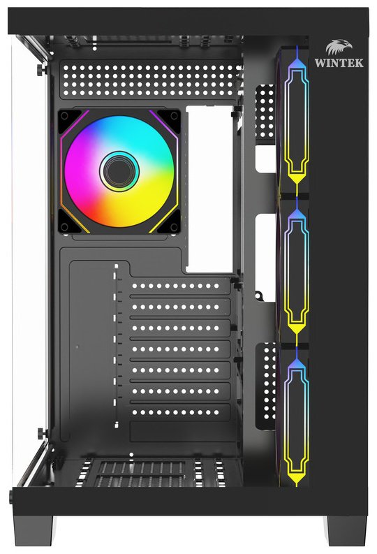 Корпус Wintek Bastion 925-B TG черный купить,25374