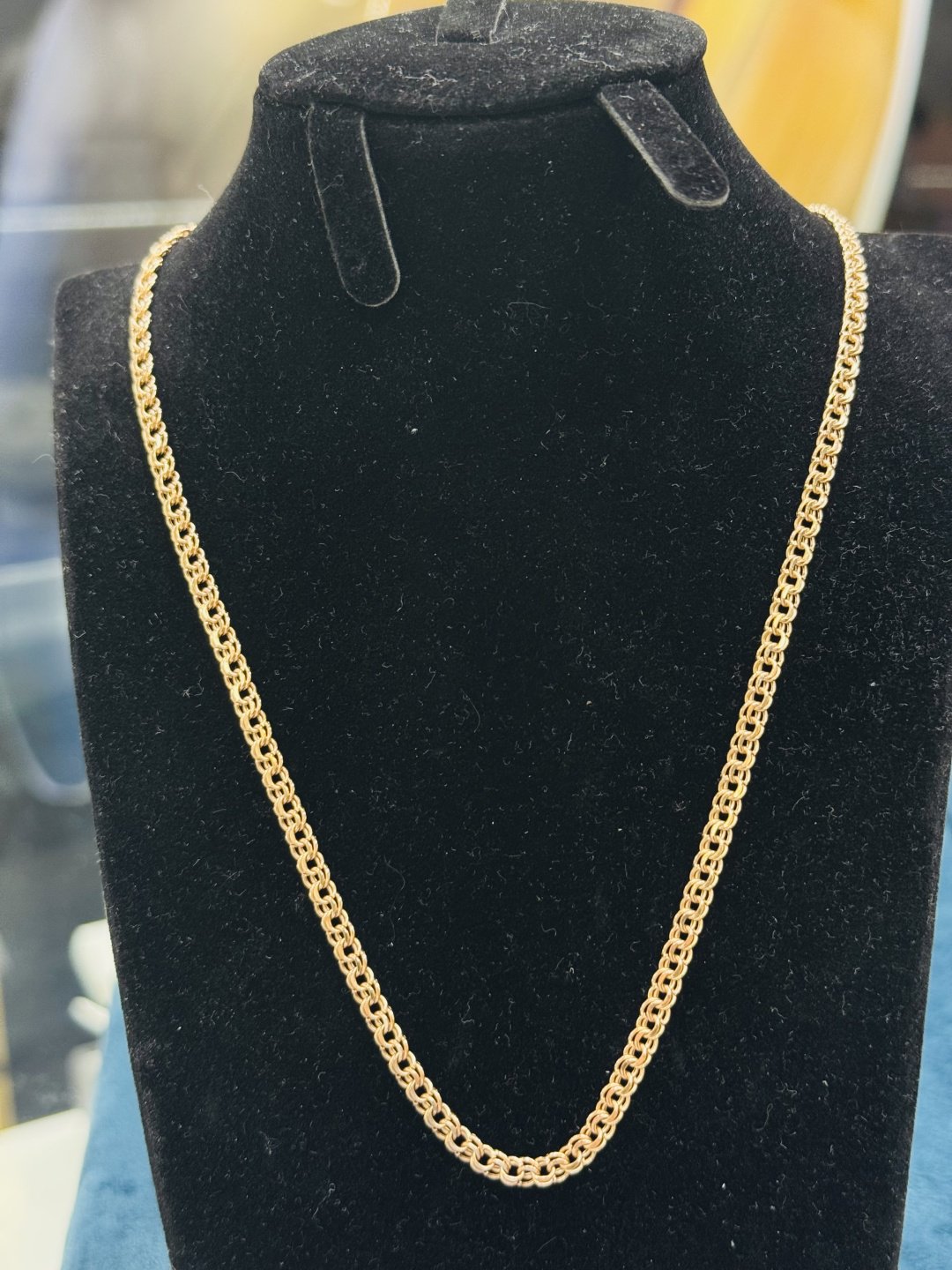 Цепь Exclusive Gold Aij202 длина 50 см, вес 5.57 г золото, плетение бисмарк - ForteMarket Цепь Exclusive Gold Aij202 длина 50 см, вес 5.57 г золото, плетение бисмарк купить,434000