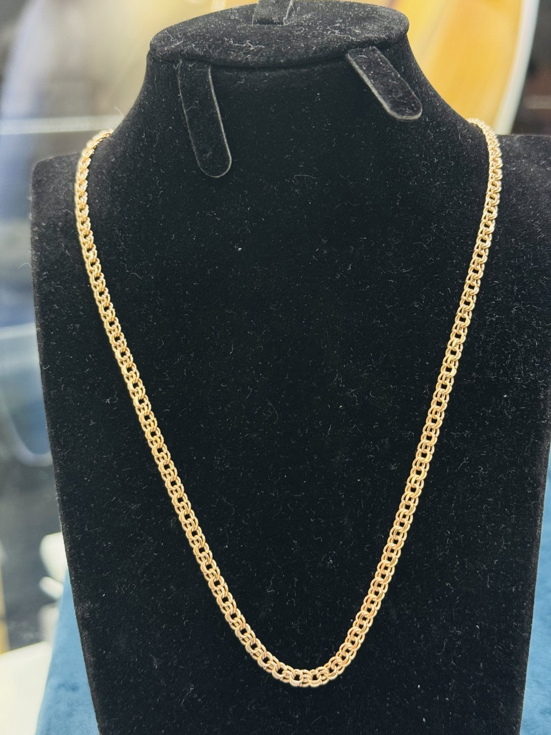 Цепь Exclusive Gold Aij202 длина 50 см, вес 5.57 г золото, плетение бисмарк - ForteMarket Цепь Exclusive Gold Aij202 длина 50 см, вес 5.57 г золото, плетение бисмарк купить,434000