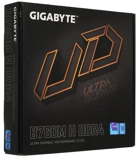 Материнская плата GIGABYTE B760M H DDR4 - ForteMarket Материнская плата GIGABYTE B760M H DDR4 купить,49537