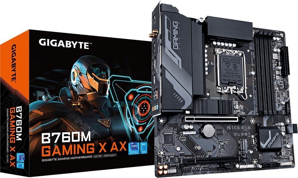 Материнская плата GIGABYTE B760M Gaming X AX
