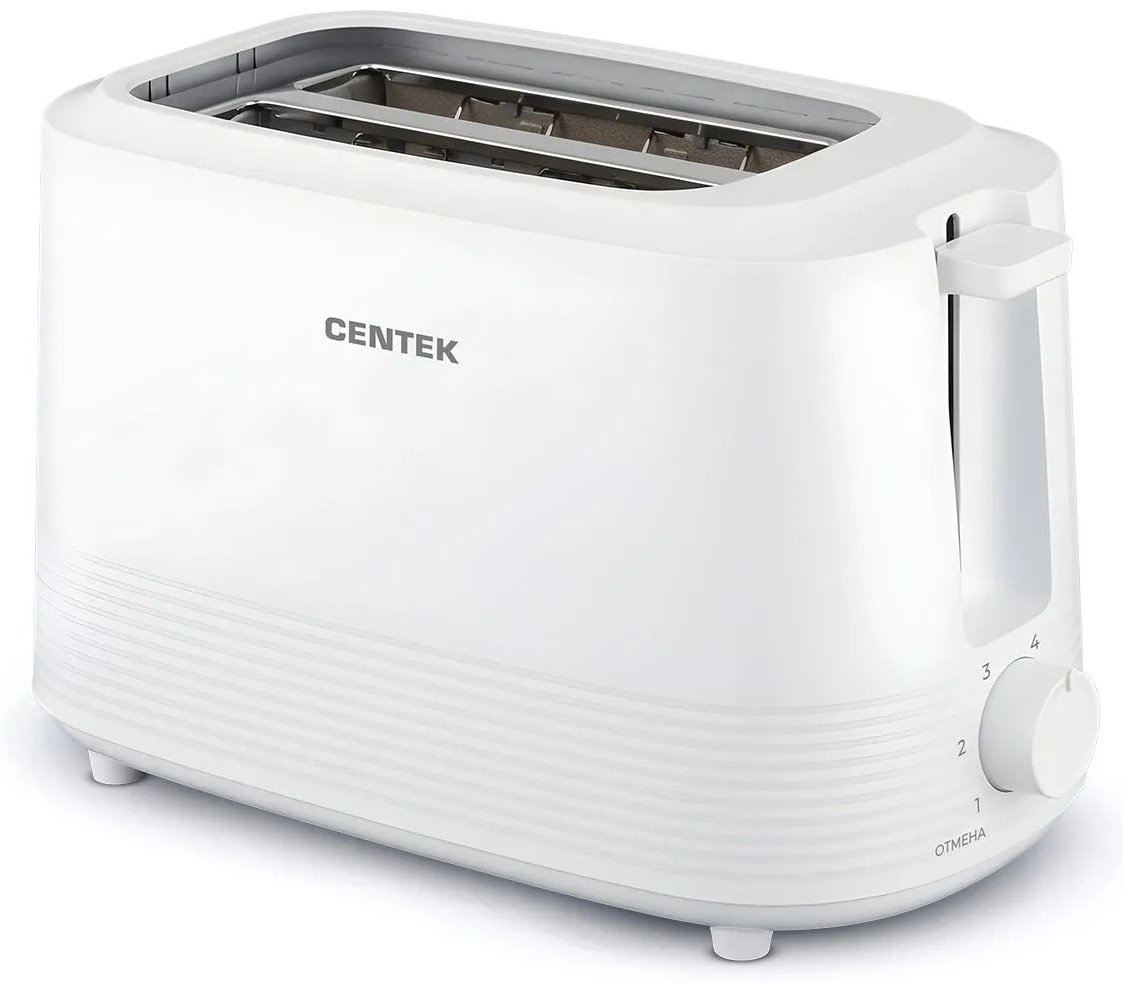 Тостер CENTEK CT-1433 WHITE белый купить,11379